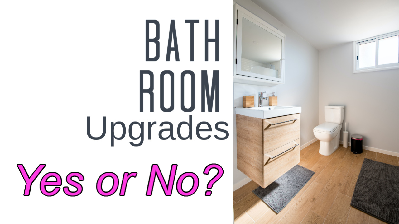 Making Bathroom Updates to Your Rental Property... Yes or No?