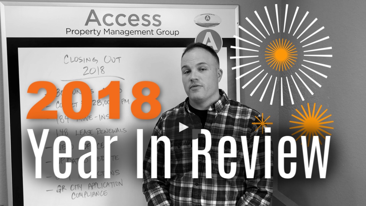 Access Property Management Group 2018 Year in Review (Infographic!)